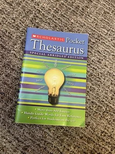 Scholastic Pocket Thesaurus - Picture 1 of 7