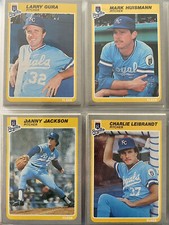 1985 FLEER Baseball Cards.    # 221-440.     You Pick to Complete Your Set.