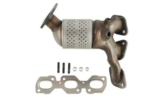 Rear Catalytic Converter with Integrated Exhaust Manifold For 2002-2005 Mazda MP - Picture 1 of 4