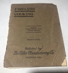 1918 Fireless cooking booklet - Picture 1 of 6