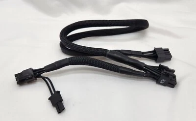 Corsair Modular ATX PSU Cable 8-Pin PSU to 2x 6+2-Pin PCI-E (34-0 00371) - Image 1 of 4