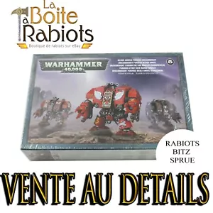 Warhammer 40000 Blood Angels Dreadnought Furioso Vente au détail Rabiots Bitz - Imagen 1 de 32