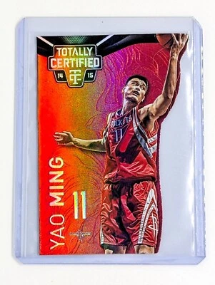 2014-15 Panini Totally Certified Mirror Platinum Red Die-Cut #137 Yao Ming /135 - Image 1 of 2