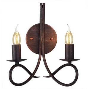 Dark Bronze Color Bathroom Dining Room or Hallway Wall Sconce Light Fixture - Picture 1 of 2