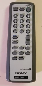Sony RMT-CZ550A Remote Control.  Tested works. Used, excellent condition.  - Picture 1 of 5