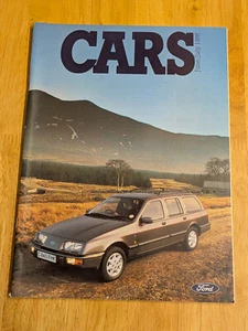 Ford Range Brochure June 1986 inc. XR2, Escort XR3i, Sierra XR4x4, Capri 2.8i - Picture 1 of 1