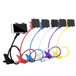 Supporto Flessibile per Cellulare da Tavolo Pinza Universale Regolabile Telefono - Foto 1 di 12