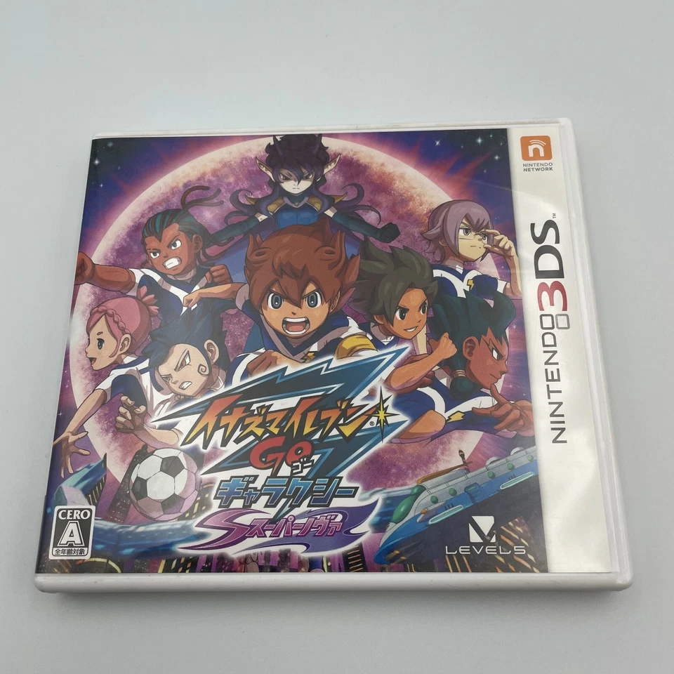 Nintendo 3DS Inazuma Eleven GO Galaxy Super Nova Japan Import - Image 1 of 4