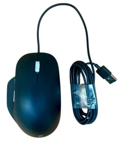 Microsoft Ergonomic Mouse Wired RJG-00001 – Modell 1923 – Schwarz - Bild 1 von 1
