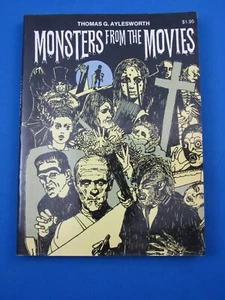 Monsters from the Movies Thomas G. Ayelsworth 1972 1st Printing Stanley Wiater - Bild 1 von 4