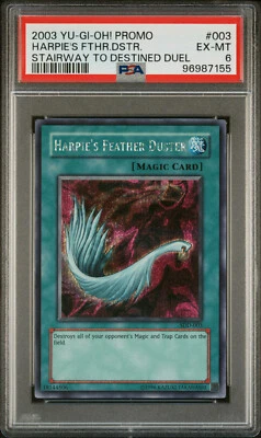 2003 HARPIE'S FEATHER DUSTER SDD-003 - PSA 6 - YU-GI-OH! - Image 1 of 2