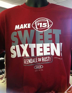 Alabama Crimson Make '15 Sweet Sixteen Tee - Picture 1 of 2