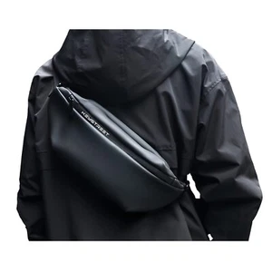 Crossbody Fanny Pack for Men, Large Waterproof Waist Bag Pack, Fashionable Ch... - Picture 1 of 6