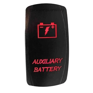 On/Off Auxiliary Battery Can-Am RZR Rocker Switch LED Auto & Boat [5362A7] - Picture 1 of 7