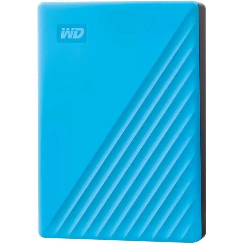 WD My Passport 2TB portable HDD USB3.0 USB2.0 compatible Blue - Bild 1 von 1