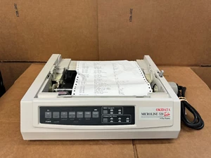 Oki MICROLINE 320 Turbo Dot Matrix Printer - Re conditioned w/pullup roller only - Picture 1 of 1