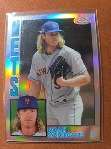 Topps Chrome 2019 - 1984 Topps Noah Syndergaard #84TC-12 refractor - Imagen 1 de 2