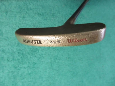 Wilson 355 Augusta Putter- 36.25" Satin Steel Fluted Shaft - All Original - VGC - Image 1 of 4