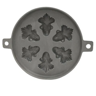 Madeleine Cake or Sponge Cake 6 Fish Shape Aluminum Mold for Bahulu Cake - Image 1 of 4