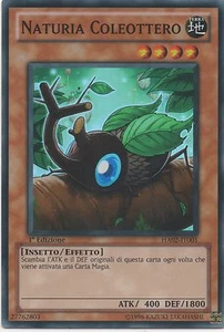 YU GI OH NATURIA COLEOTTERO • HA02 • SUPER RARA - Picture 1 of 1