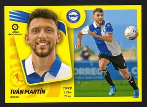 IVAN MARTIN #12B D. ALAVES CHROME LA LIGA SANTANDER 2021-22 ESTE PANINI 21/22