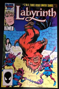 Laberinto: La película No. 2 1986 Marvel Comics Henson Buscema Sid Jacobson RAW - Imagen 1 de 5