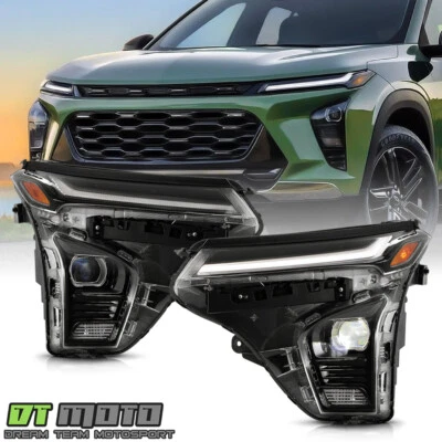 For 2024-2025 Chevy Trax LT/2RS/Activ FULL LED Projector Headlights Left+Right - Image 1 of 4