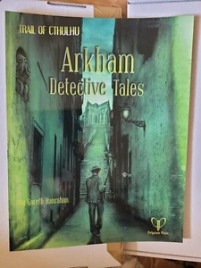 Arkham cuentos de detectives Call of cthulhu CoC terror libro de rol lovecraftian - Imagen 1 de 6