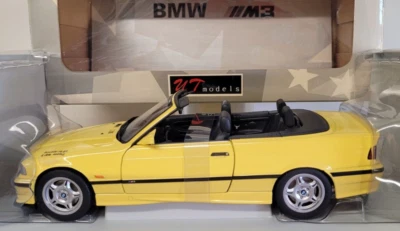 UT Models 1:18th 1997 BMW E36 M3 Cabriolet Dakar Yellow BNIB - Image 1 of 4