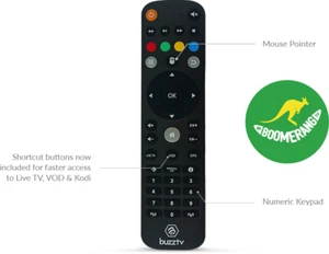 Buzztv IR-50 Replacement Remote Control for 3000 Series and Boomerang Mate 1 - Picture 1 of 2