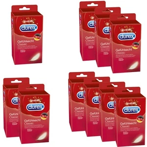 20 - 40 - 60 - 80 Stück Durex Gefühlsecht Kondome Condome - Bild 1 von 2