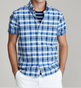 mens short sleeve polo dress shirts