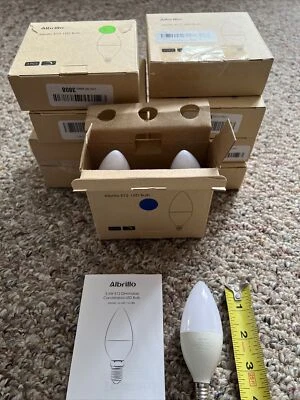 Bulk Albrillo E12 3 Pcs Candelabra LED 3.5w 2700k ,5000k Equivalent To 40w - Image 1 of 4