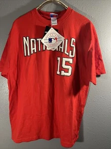 MLB Cristian Guzman 15 Washington Nationals rot T-Shirt Herren XL - Bild 1 von 2