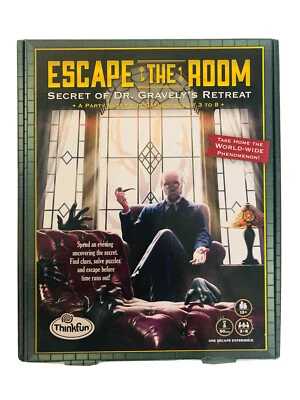 Escape the Room: Secret of Dr. Gravely's Retreat- 2016 ThinkFun - Image 1 of 2