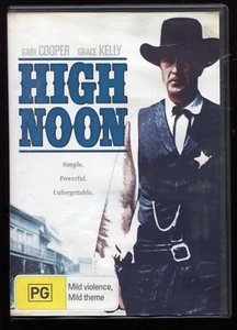 High Noon - R4 DVD Classic Western Gary Cooper - Picture 1 of 2