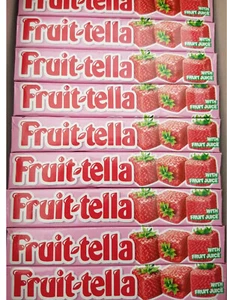 Fruit-tella Strawberry Flavour 40 Sticks -full Box  Offer Offer - Picture 1 of 6