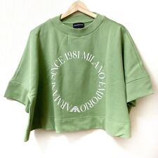 Auth EMPORIOARMANI - Light Green Men Sweatshirt