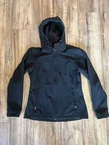 Chaqueta negra de invierno con capucha y cremallera completa The North Face para mujer talla mediana - Imagen 1 de 8