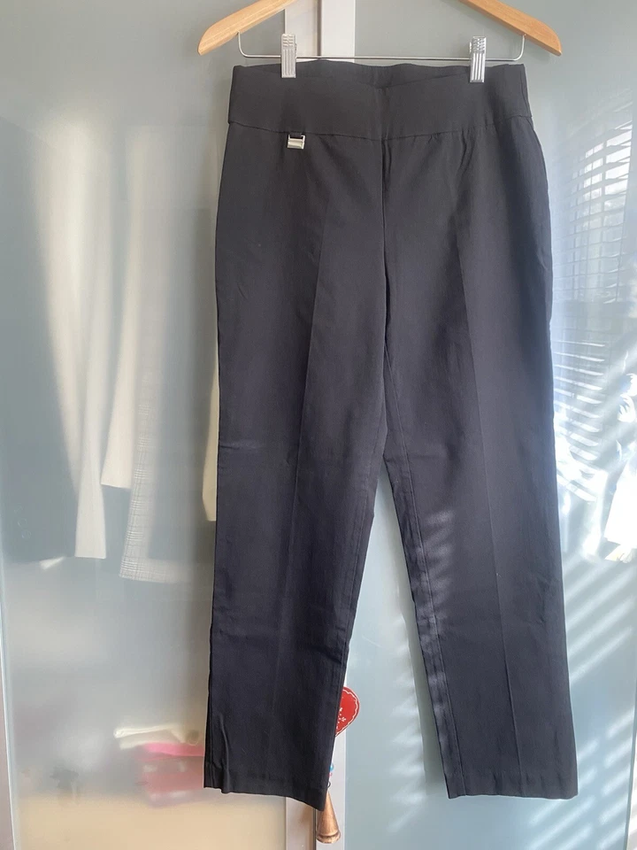 Pantalones de vestir negros para mujer Alfani 6 Foto 1 de 4