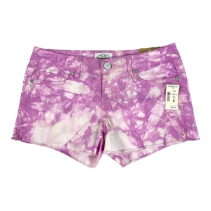 Aeropostale - Women's Juniors Tie-Dye Shorty Shorts - Pink - Size 3/4 (28) - Picture 1 of 9