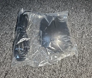Lenovo FRU P/N 00PH131 Black USB Mouse for Desktop or Laptop Computer - Picture 1 of 3