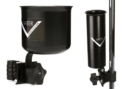 Vater Drink Holder - Black + Vater Drumstick Holder Multi-Pair Value Bundle - Image 1 of 3