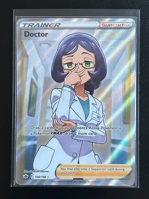 Doctor (Full Art) - SWSH06: Chilling Reign: #190/198, Pokemon TCG - Holofoil - Image 1 of 2