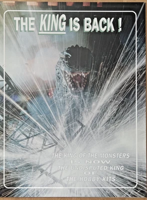 1994 PDM Kaiyodo GODZILLA Model Kits Dealer Ad Pamphlet Features THE BIG GUY Kit - Image 1 of 4