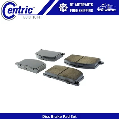 Para 1985-1989, 1991-1995 Toyota MR2 | Pastilhas de freio a disco dianteiras centrais | Cerâmica - Imagem 1 de 4