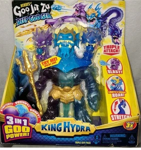 Figura Triple Ataque Heroes of Goo Jit Zu Deep Goo Sea King Hydra - 3 en 1 - Imagen 1 de 2