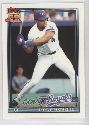 1991 Topps Factory Set Collector's Edition (Tiffany) Danny Tartabull #90 - Image 1 of 2