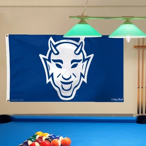WinCraft Duke Blue Devils College Vault Logo Deluxe Single-Sided 3' x 5' Flag - Picture 1 of 1