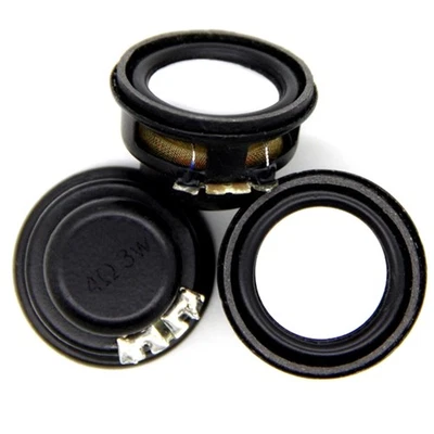 essional 27mm Internal Magnet Speaker 4ohm 3W Bass Sound for Multimedia Speakers Foto 1 de 4